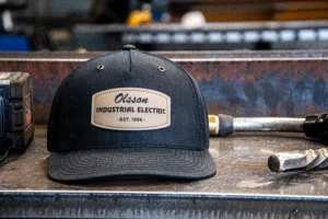 Woman Wearing Custom Richarson Outdoor Hat