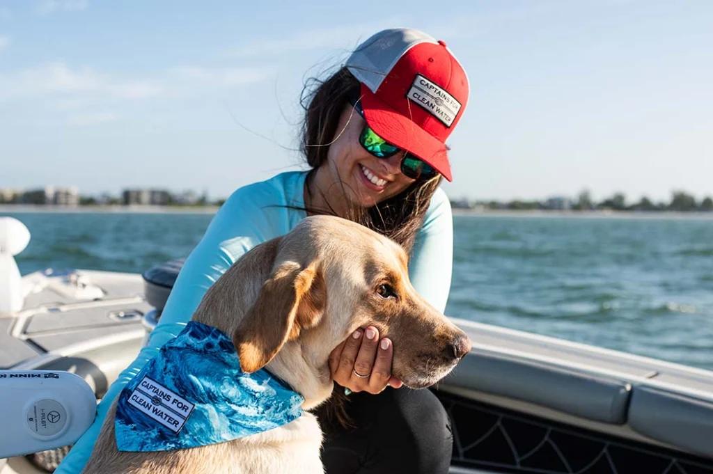 Woman Wearing Custom Richardson Outdoor Hat With Patch