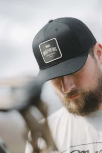 Man Wearing Custom Richardson Hat