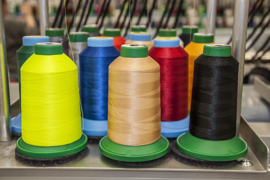 Bobbins Of Color Thread