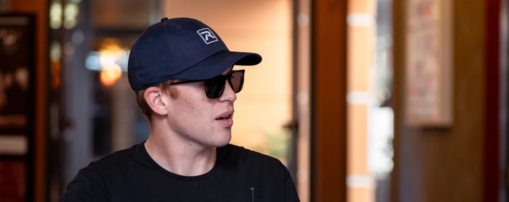 Man Wearing Custom Richardson Hat