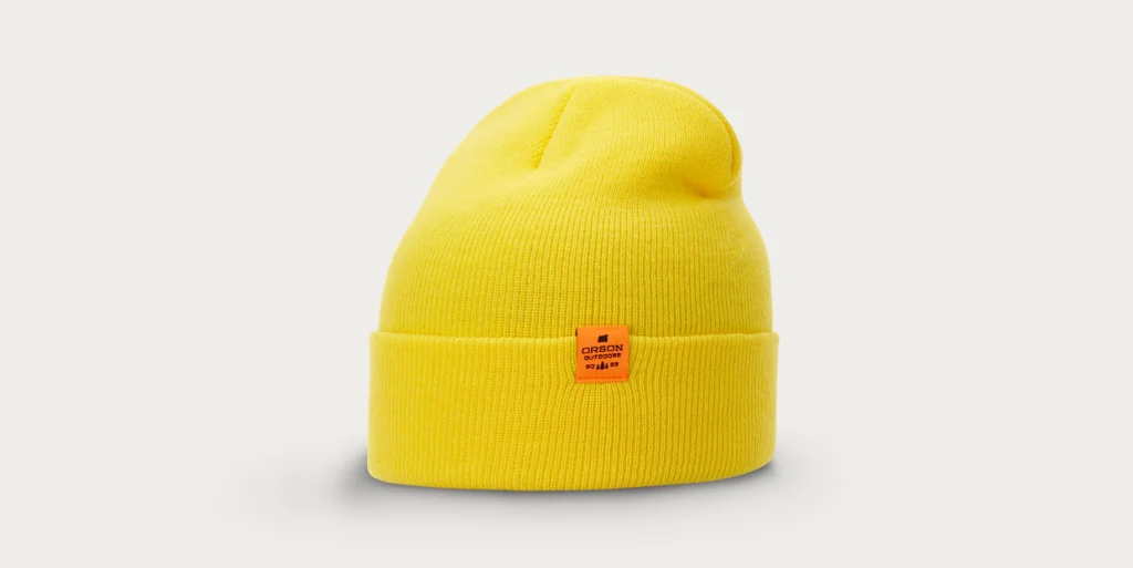 Richardson Woven Clip Labels On Beanie