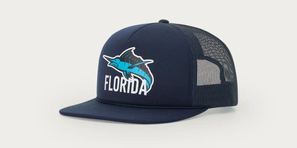 Custom Richardson Hat With Full Color Logo Transfer